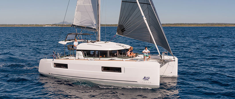 Lagoon 40 Catamaran Charter Main