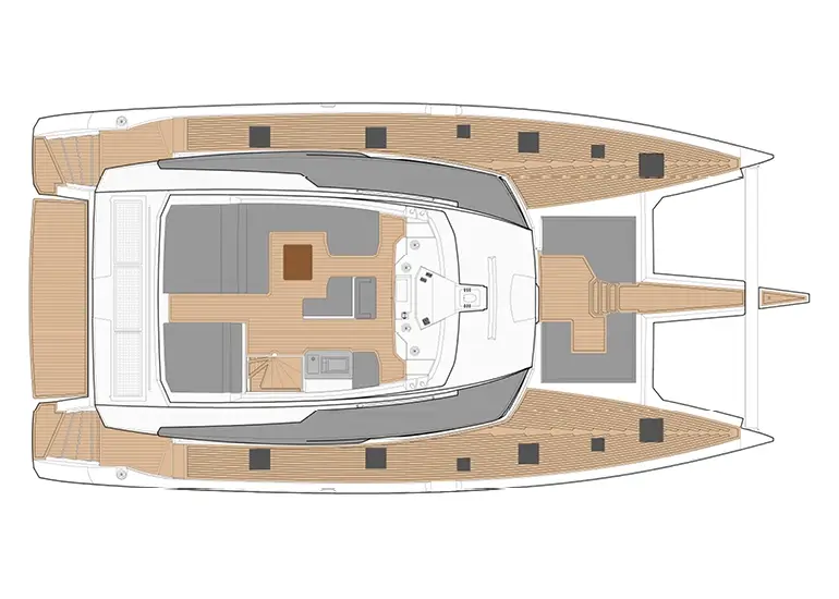 Fountaine Pajot Samana 59 Layout 3